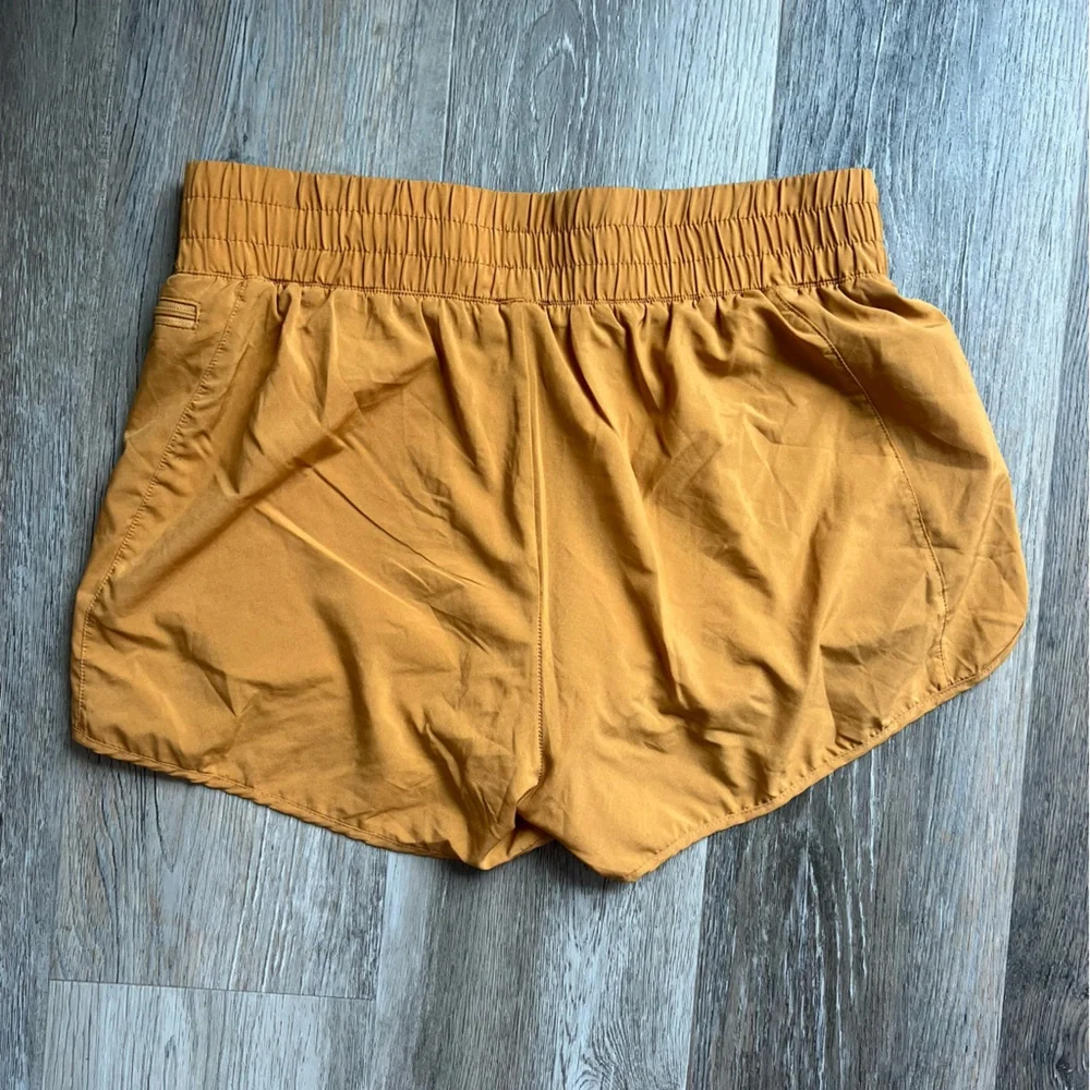Paragon Mustard Yellow athletic Shorts - Picture 2 of 5